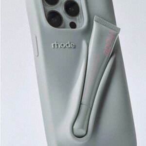 RHODE Silver Phone Case with Balm Slot